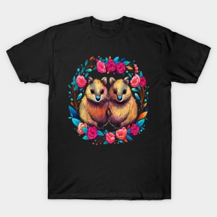 Quokka Couple Valentine T-Shirt